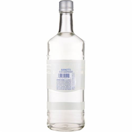 Burnett's Blue Raspberry Vodka Perspective: left