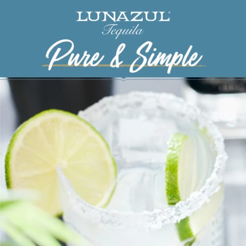 Lunazul Blanco Tequila Perspective: left