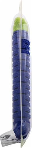 BulbHead ChewBrush Dog Toy - Blue Perspective: left