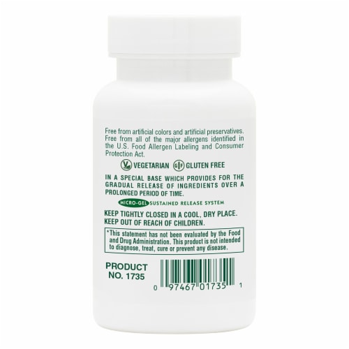 Nature's Plus® Shot-O-B12 Sustained Release Tablets 5000mcg Perspective: left