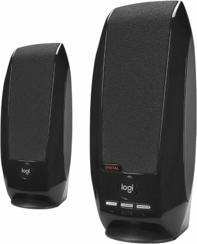 Logitech S150 2.0 Portable Speaker System Perspective: left