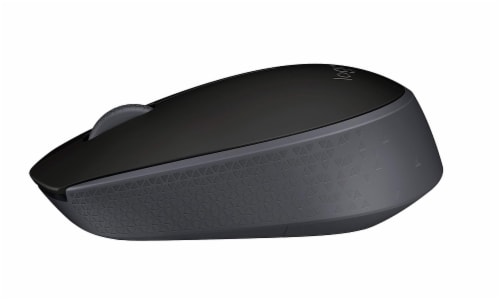 Logitech M170 Wirelss Mouse - Black Perspective: left