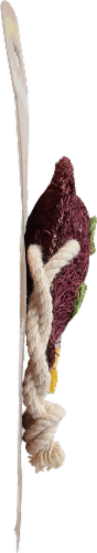 Loofah-Art® Natural Loofah Mushroom Kitchen Scrubber Perspective: left