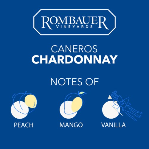 Rombauer Vineyards Chardonnay California White Wine Perspective: left