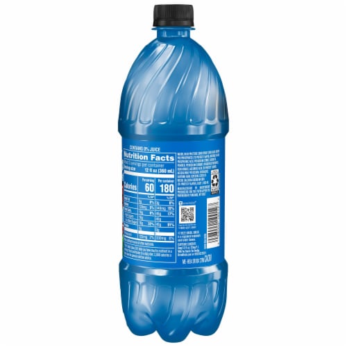 Brisk Blueberry Pomegranate Iced Tea 1 Liter Perspective: left