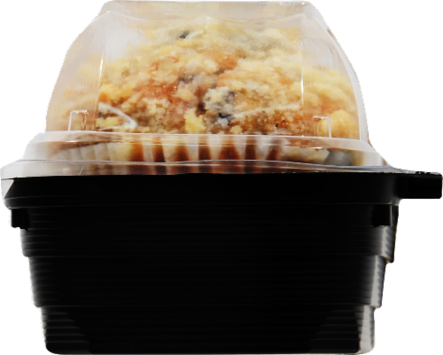 Bakery Fresh Goodness Blueberry Muffins 2 Count Perspective: left