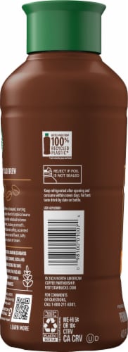 Starbucks® Cold Brew Salted Caramel Cream Premium Coffee Beverage Perspective: left