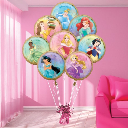 Disney Princess Helium Filled Balloon Bouquet Perspective: left