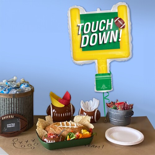 Game Time Goal Oversized HELIUM FILLED BALLOON Perspective: left