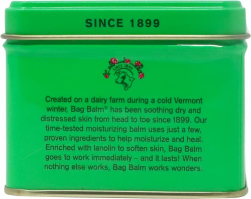 Bag Balm® Original Skin Moisturizer Perspective: left