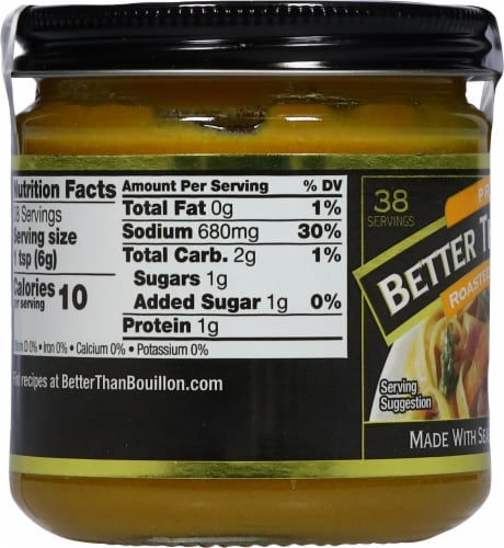 Better Than Bouillon® Premium Roasted Chicken Base Perspective: left