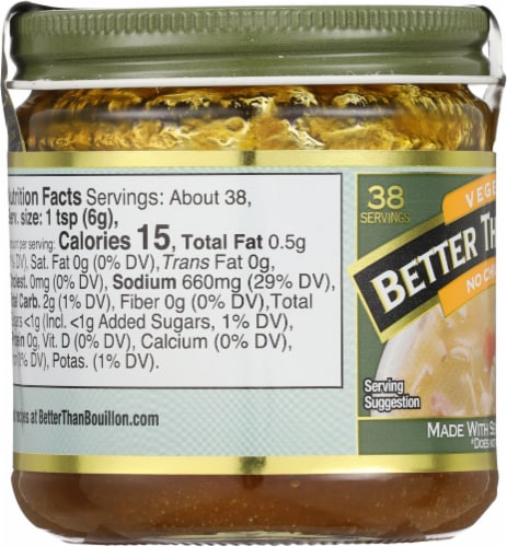 Better Than Bouillon® Vegetarian No Chicken Base Perspective: left