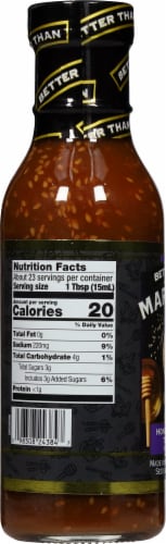 Better Than Marinade™ Honey Sesame Teriyaki Perspective: left
