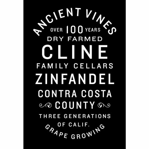 Cline Ancient Vines Zinfandel California Red Wine Perspective: left