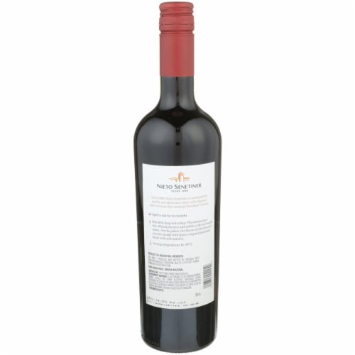 Nieto Senetiner Malbec Argentina Red Wine Perspective: left