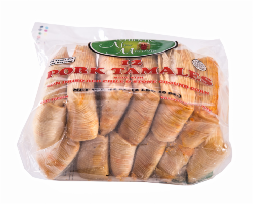 The Authentic New Mexican Pork Tamales Perspective: left