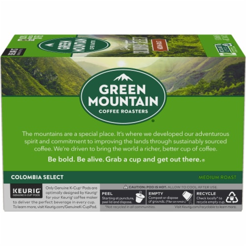 Green Mountain Coffee Roasters® Colombia Select Medium Roast K-Cup Coffee Pods Perspective: left