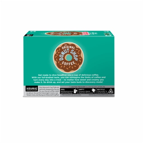 Donut Shop Blend, Medium Roast, Single Serve Coffee Pods for