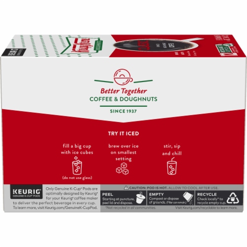 Krispy Kreme Classic Medium Roast Coffee K-Cup Pods Perspective: left
