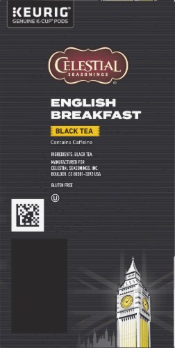 Celestial Seasonings® English Breakfast Black Tea K-Cups Perspective: left
