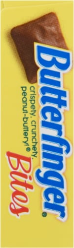 Butterfinger Bites Candy Theater Box Perspective: left