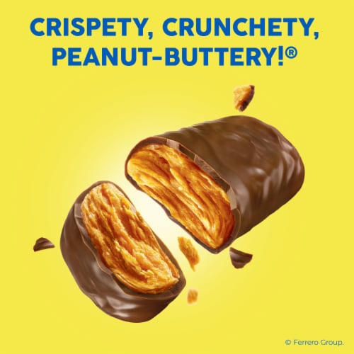 Butterfinger Chocolatey Peanut-Buttery Full Size Candy Bars Perspective: left