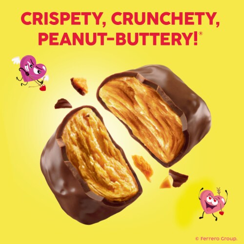 Butterfinger Minis Valentines Candy Bars Perspective: left