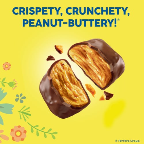 Butterfinger Individually Wrapped Easter Minis, Easter Basket and Egg Hunt Fillers, 9.4 oz Perspective: left