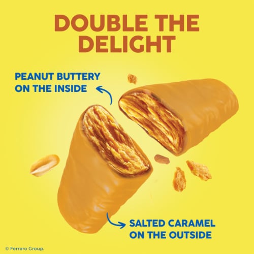 Butterfinger Salted Caramel and Peanut, 1.9oz Perspective: left