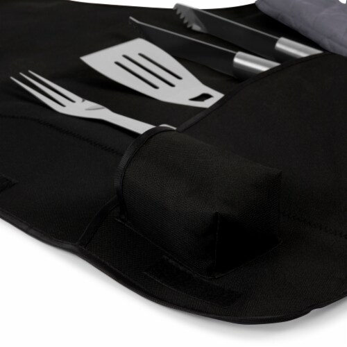 Purdue Boilermakers - BBQ Apron Tote Pro Grill Set Perspective: left