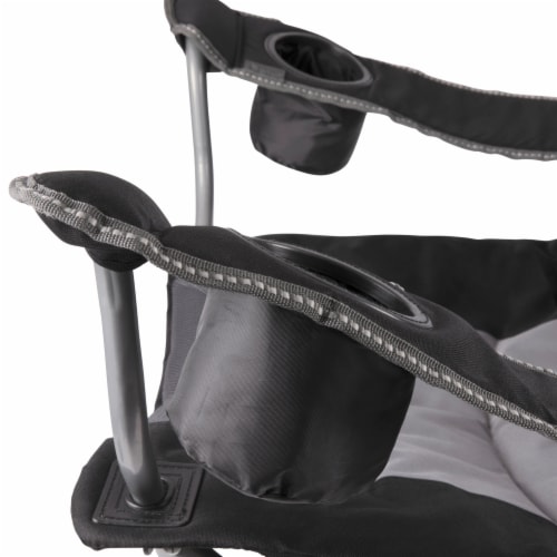 Arkansas Razorbacks - Reclining Camp Chair Perspective: left