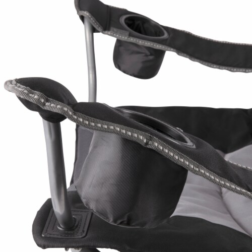 Stanford Cardinal - Reclining Camp Chair Perspective: left