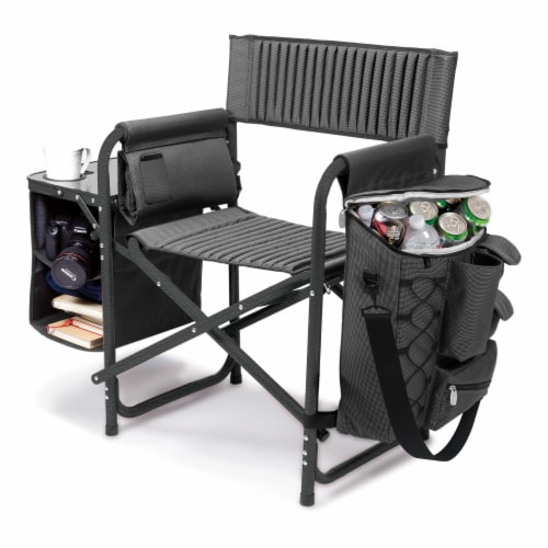 App State Mountaineers - Fusion Backpack Chair with Cooler Perspective: left