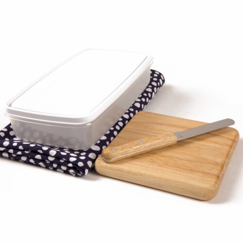 Napa Wine & Cheese Picnic Basket, Purple with Coral Pattern Perspective: left