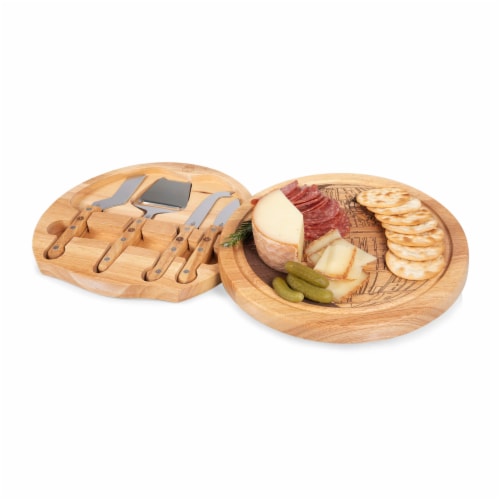 Star Wars Death Star - Circo Cheese Cutting Board & Tools Set, Rubberwood Perspective: left