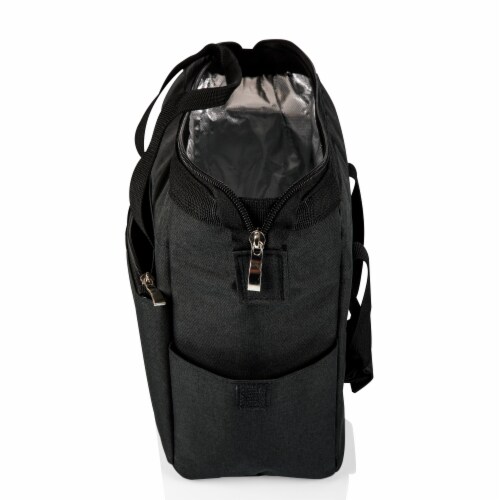On The Go Lunch Cooler, Black Perspective: left