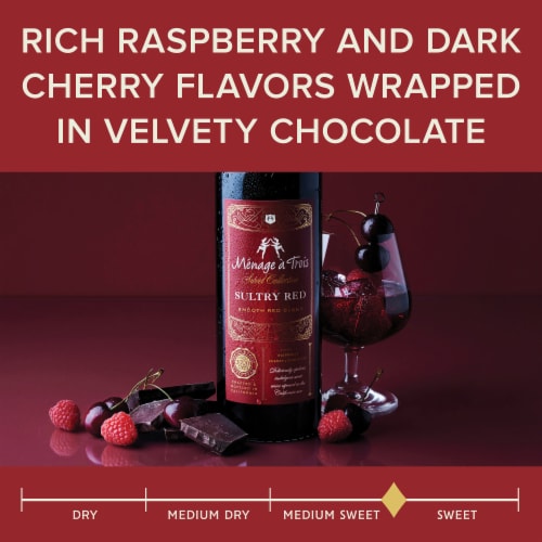 Menage a Trois Sultry Red Blend California Red Wine, 750 mL Kroger