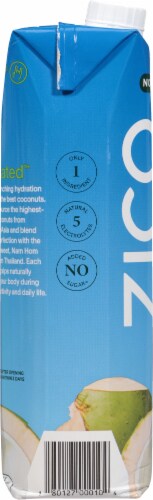 Zico® Natural 100% Coconut Water Perspective: left