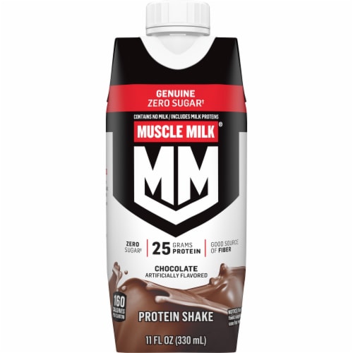 Muscle Milk® Genuine Non-Dairy Chocolate Protein Shakes, 4 ct / 11