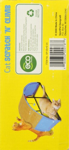 Sportpet Scratch & Climb for Cats Perspective: left