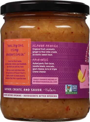 My Brother's Pineapple Thai Salsa Perspective: left