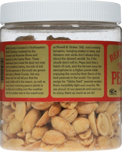 Bertie County Blister Fried Peanuts Perspective: left