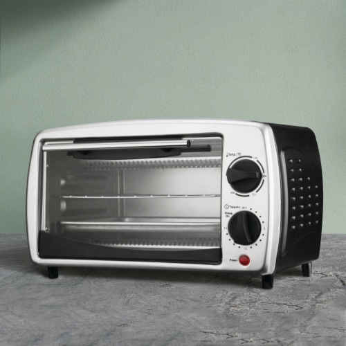 Black Decker 4 Slice Toaster Oven - Stainless Steel, 1 - Kroger