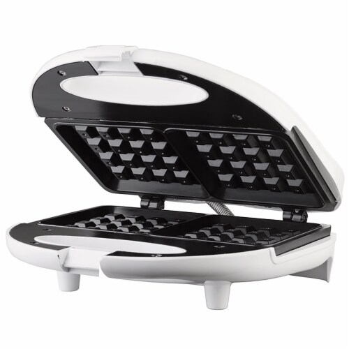 Brentwood Waffle Maker - White Perspective: left