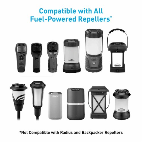 Thermacell Mosquito Repeller Refill, 48 Hour Value Pack Perspective: left