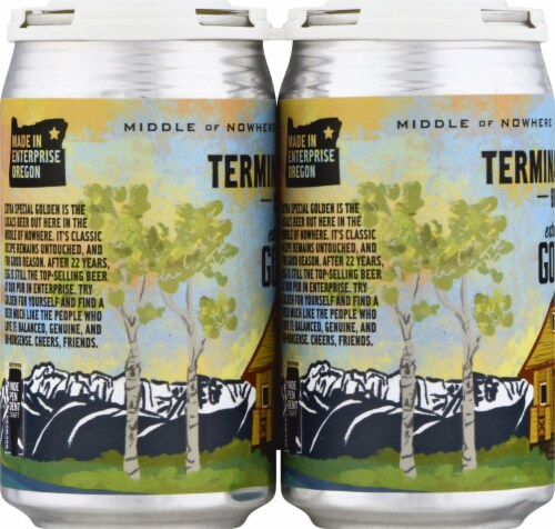 Terminal Gravity Extra Special Golden Beer Perspective: left