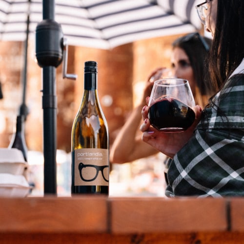 Portlandia® Pinot Noir Oregon Red Wine Perspective: left