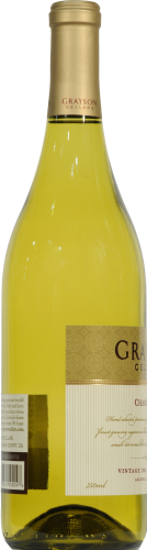 Grayson Cellars Chardonnay Perspective: left