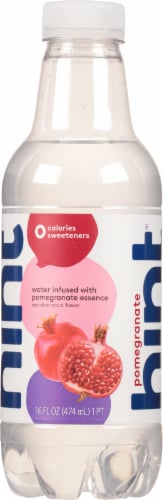 Hint® Pomegranate Tangerine Flavored Bottled Water Perspective: left