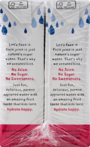 Hint® Watermelon Flavored Bottled Water Perspective: left